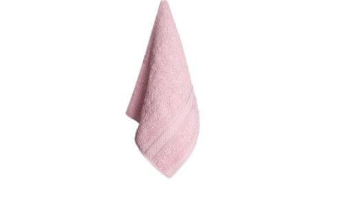 FARO Textil Bavlněný froté ručník Vena 70 x 140 cm růžový