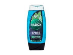 Radox 225ml sport mint and sea salt 3-in-1 shower gel