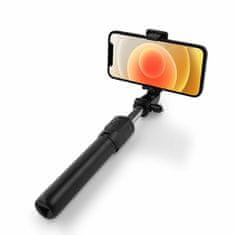 Kaku Selfie tyč Tripod R1 bluetooth stativ na dálkové ovládání, černá