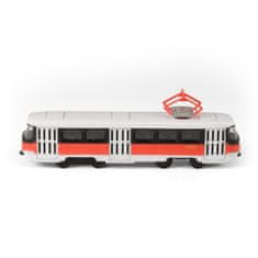 Rappa Kovová tramvaj červená 16 cm