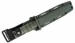 KA-BAR® KB-5011 FULL SIZE FOLIAGE GREEN taktický nůž 18 cm, černá, zelená, Kraton, plastové pouzdro