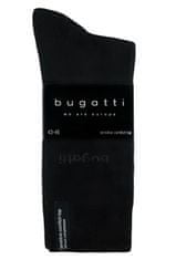 Bugatti 6 PACK - ponožky 6703E-610 black (Velikost 39-42)