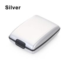 VIVVA® Bezpečnostní RFID peněženka, Peněženka s blokováním RIFD, Bezpečnostní RFID pouzdro, 10.5 × 7 × 3 cm | CARDO Černá