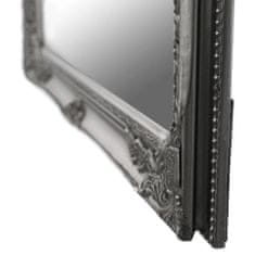 KONDELA Zrcadlo na zeď Malkia Typ 6 - stříbrná