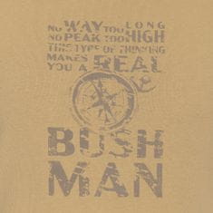Bushman tričko Neale sandy brown M