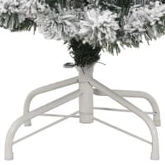 Greatstore Umělý sklápěcí vánoční stromek se sněhem 120 cm