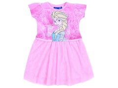 sarcia.eu Růžové šaty Elsa FROZEN DISNEY 3-4 let 104 cm