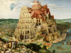 Grafika Puzzle Pieter Bruegel the Elder - The Tower of Babel, 1563 2000 dílků