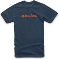 Alpinestars triko HERITAGE LOGO navy/rust M