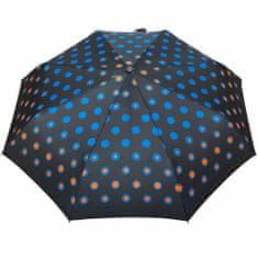 Parasol Skládací deštník Kroužky, modrá