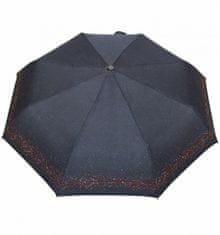 Parasol Skládací deštník Jiskření, černá