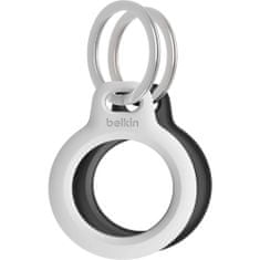 Belkin Bezpečná pouzdra na AirTag s kroužkem - černé + bílé