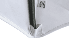 TENTino AKCE! Černý bistro stolek koktejlový 80 cm s ubrusem ZDARMA Barva ubrusu: BÍLÁ / WHITE