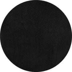 Hanse Home Kusový koberec Fancy 103004 Schwarz - černý kruh 133x133 (průměr) kruh