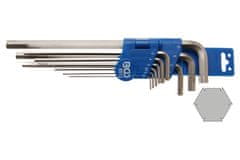 BGS technic Speciální klíče imbus pro poškozené hlavy šroubů (9ks)- BGS 8512