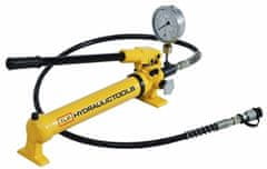Genborx Ruční hydraulická pumpa dvourychlostní, tlak 20 bar, s tlakoměrem - HHB-700B