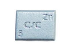 FERDUS Závaží samolepící zinkové ZNC 10 g, šedý lak - 1 kus