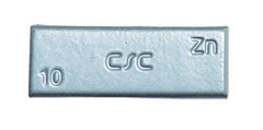 FERDUS Závaží samolepící zinkové ZNC 25 g, šedý lak - 1 kus