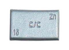 FERDUS Závaží samolepící zinkové ZNC 5 g, šedý lak - 1 kus