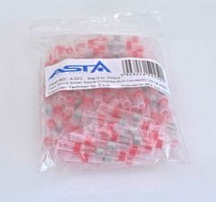 ASTA Smršťovací hadičky s cínem, 2.7 x 40 mm, 22-18 AWG, balení 100 ks - ASTA