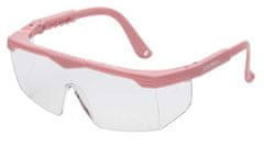 GEBOL Brýle ochranné dětské SAFETY KIDS, růžové, nastavitelná raménka