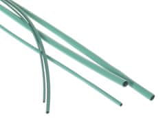 MDTools Bužírka - hadička smršťovací 1,6/0,8 mm, délka 1 m, polyetylen - zelená