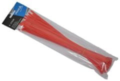 ASTA Stahovací pásky 5 x 300 mm, 50 kusů, červená barva - ASTA