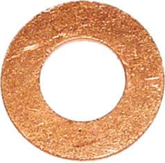 Dresselhaus Těsnicí kroužky 10,0x14,0x1,0 mm, DIN 7603, měděné, sada 100 ks