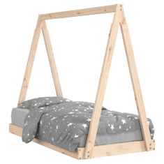 Petromila Dětská postel 70 x 140 cm masivní borové dřevo