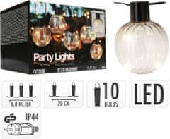 ProGarden Světelný řetěz žárovky LED PARTY 10 ks 6,8m