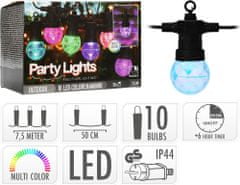 ProGarden Světelný řetěz žárovky LED PARTY 10 ks 7,5m