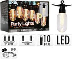 ProGarden Světelný řetěz žárovky LED PARTY 10 ks 9,5m