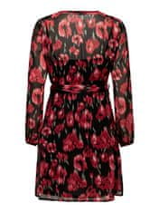 ONLY Dámské šaty ONLMARISE Regular Fit 15305034 Poppy Red (Velikost XS)