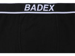 sarcia.eu Černé, pánské, bavlněné boxerky značky BADEX M