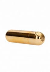 Shots Toys Shots Be Good Tonight 10 Speed Rechargeable Bullet Gold