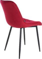 Sortland Jídelní židle Springs - 4 ks | červené