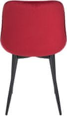 Sortland Jídelní židle Springs | červená
