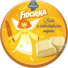 OPAVIA Fidorka bílá s čokoládovou náplní 30g