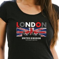STRIKER Dámské tričko London Barva: Černá, Velikost: M