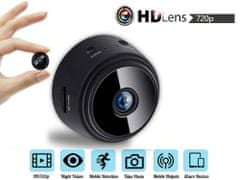 Mini monitorovací WIFI kamera A9 s dálkovým přístupem - černá