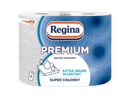 sarcia.eu Super savý papírový ručník Regina PREMIUM 2 role, certifikovaný PZH
