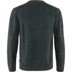 Fjällräven Övik Round-neck Sweater M, tmavě šedá, m