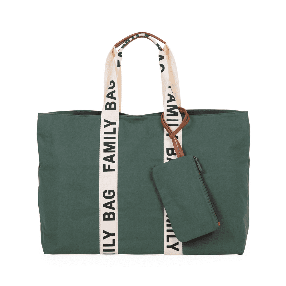Levně Childhome Cestovní taška Family Bag Canvas Green