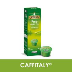 Puro káva Kapsle - Ecaffé čaj PURE zelený Caffitaly systém 10 kusů