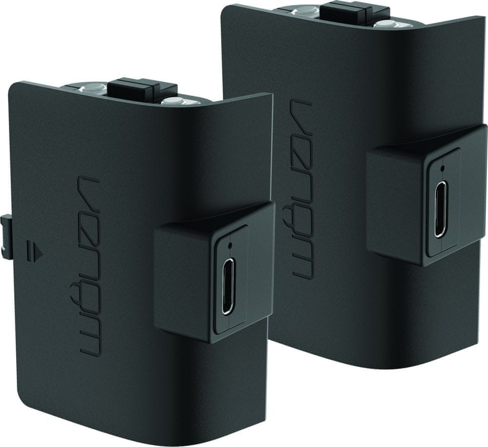 Levně VENOM VS2883 Xbox Series S/X & One Black High Capacity Twin Battery Pack + 3 m kabel