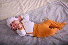 Little Angel Čepice smyk kojenecká obrázek Outlast - bílá/myška 2 | 39-41 cm