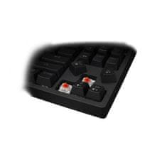 White Shark herní mechanická klávesnice KODACHI ,US layout,červený switch, černá (ESL-K1)
