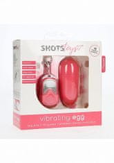 Shots Toys Shots Toys 10 Speed Remote Vibrating Egg Big Pink