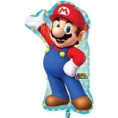Amscan Balónek fóliový Super Mario 55 x 83 cm