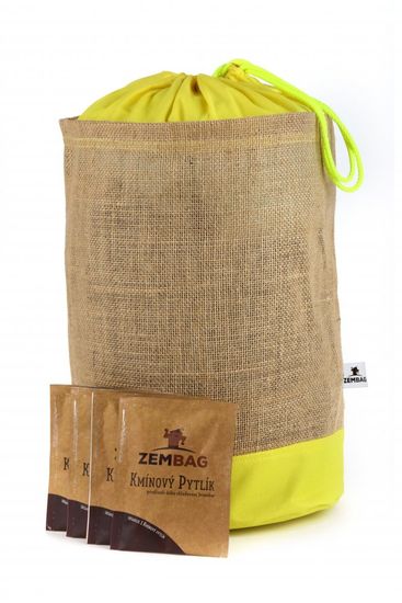 Zembag Žlutý Zembag na 10 kg brambor + 4 kmínové pytlíky